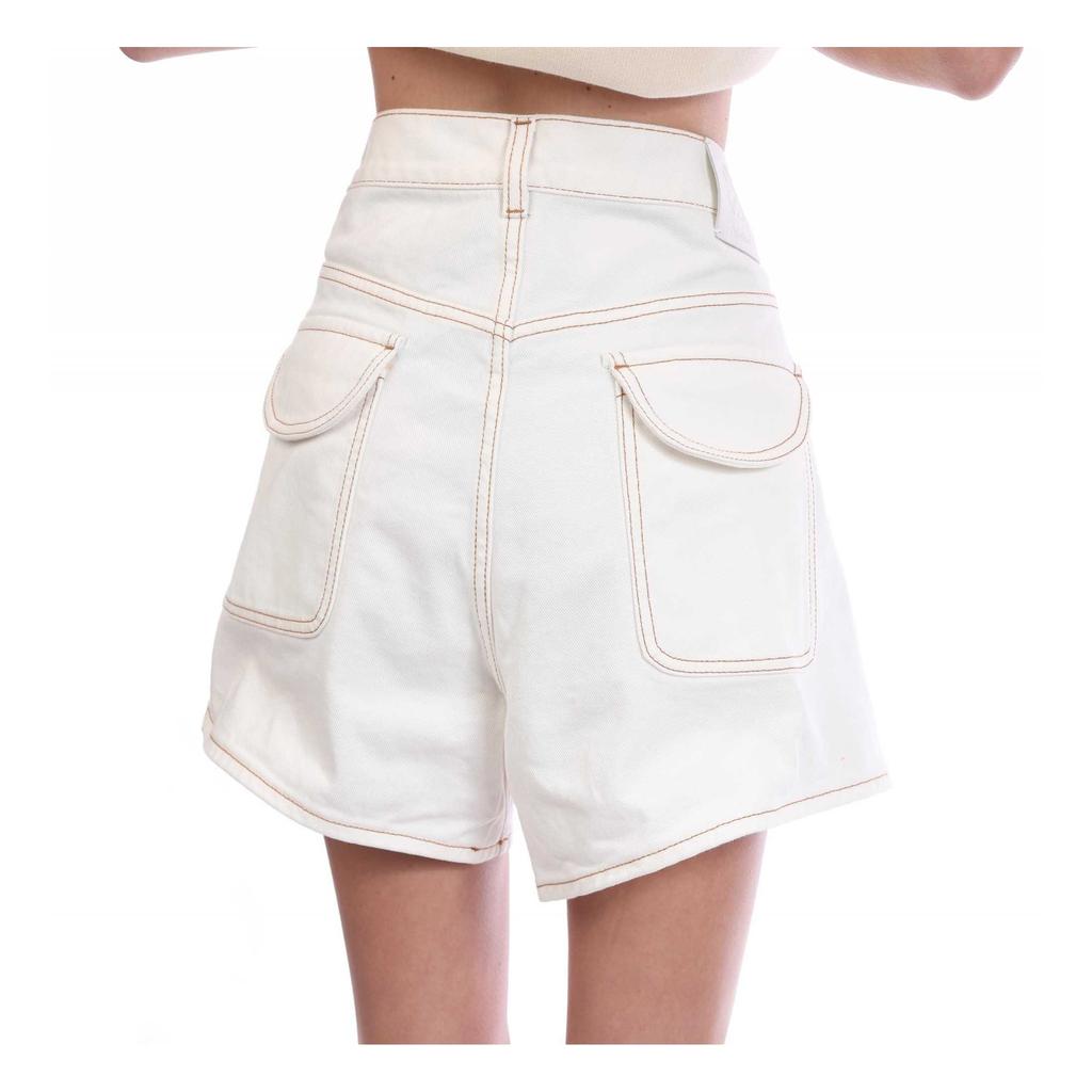 Off White Womens/Ladies Denim Shorts