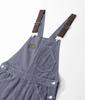 OKONKWO Railroad Stripe Work Overalls - Outdoor Canvas Jumpsuit