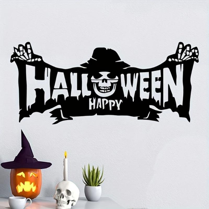 Halloween Metal Decoration Home Scary Spider Web