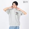 Champion Short Sleeve 10oz Graphic Reverse Oxford Gray Men's Sweatshirt, 100% Cotton, Fleece, Print, Weave® Half-Sleeve Half-Zip Sweatshirt, C3-Z007,
