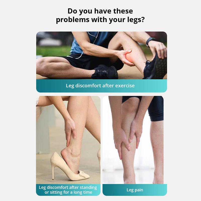 Wireless Air Compression Foot Massage Hot Compress Calf Leg Massage Relaxes Leg Muscles and Relieves Pain