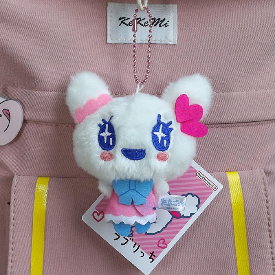 Nowe Tamagotchi Anime Mametchi Pluszowa Lalka Breloczek Kawaii Mimitchi Lalka do Torebki Pendant Kuchipachi Lalka Kreskówkowa Dziewczęce Serce Prezent dla Dziecka