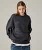 URBANAGE Collector Pigment Oversized Sweatshirt Charcoal