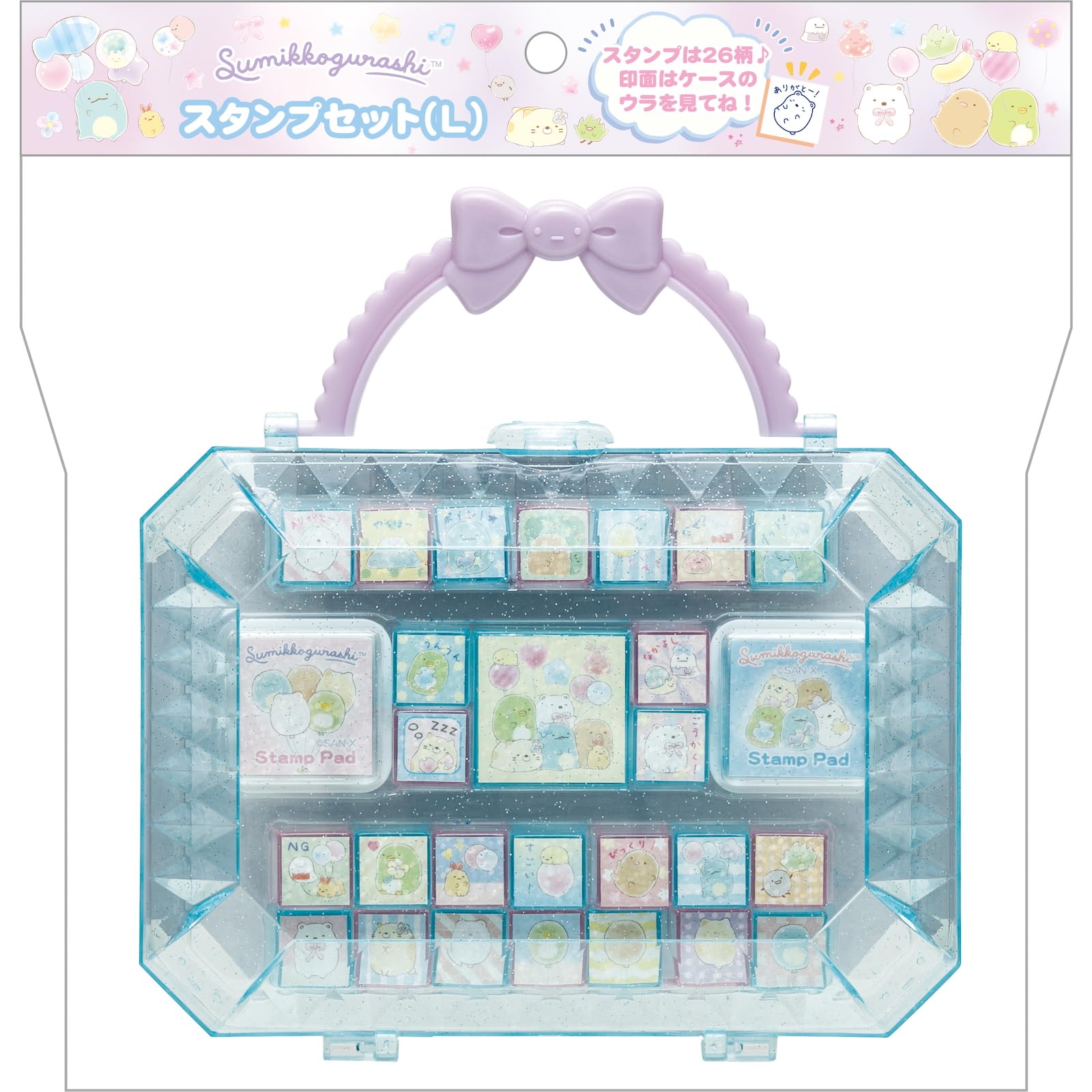 

Набор штампов Sumikko Gurashi Синий FT75201 H165 x Ш160 x Г45мм San-X (L)