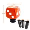 Lunsom Resin Dice Shift Knob Car Shift Knob Stylish Suitable