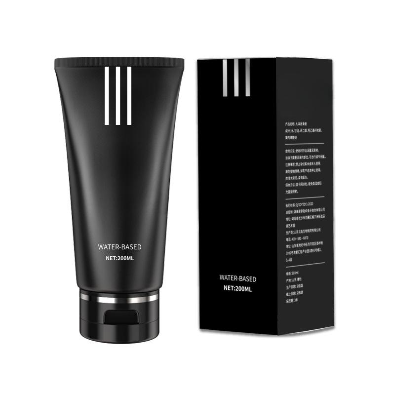 Experience Sensational Intimate Moments with Black Soul Water-Based Lubricant - 200ml