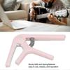 Sturdy Pink ABS Guitar Capo Spring Clamp for Acoustic Guitar 25-26s