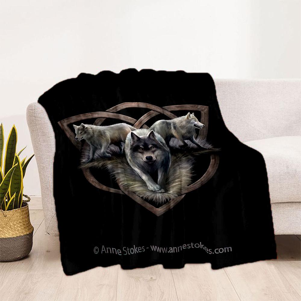 Gothic Style Blanket Soft & Cozy Perfect for Bed Office Chair Seaside for All Seasons Digital Print Best Holiday Gift for Friends Family