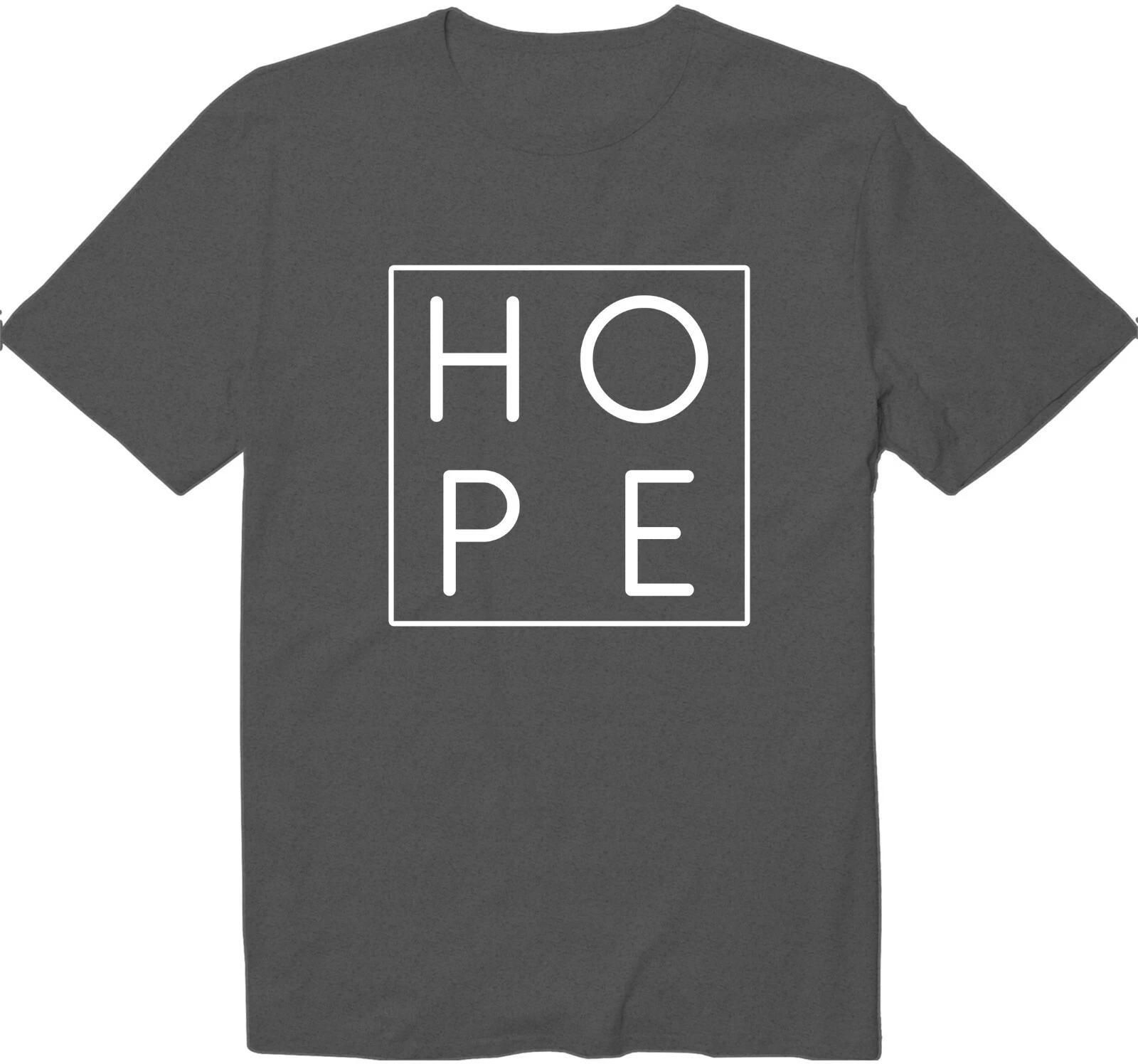 

Hope Shirt Hopeful Faith Tee Inspiration Caring Mindfulness T-Shirt Motivational 4XL