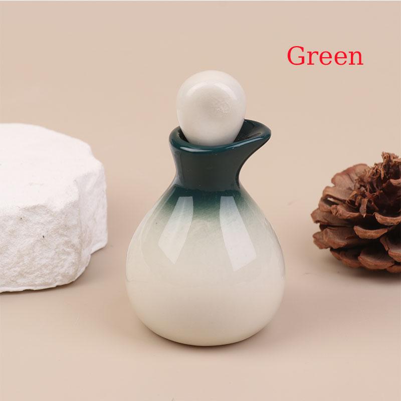 60Ml Empty Essential Oil Bottle Beauty Salon Scented Bottle Decorate Ceramic Aromatherapy Cosmetic Jar Home Decor Bottle