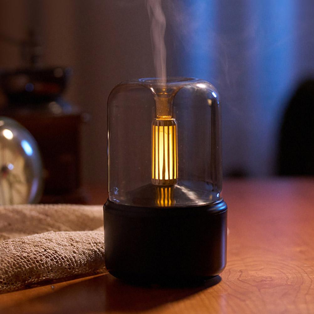 Aromatherapy Diffuser Light Portable Diffuser Humidifiers Auto-Off Essential Oil Diffuser Improve Sleep for Bedroom Living Room