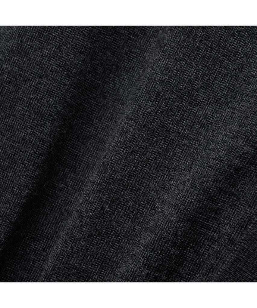 Iolo Royal V-Neck Cardigan_Charcoal