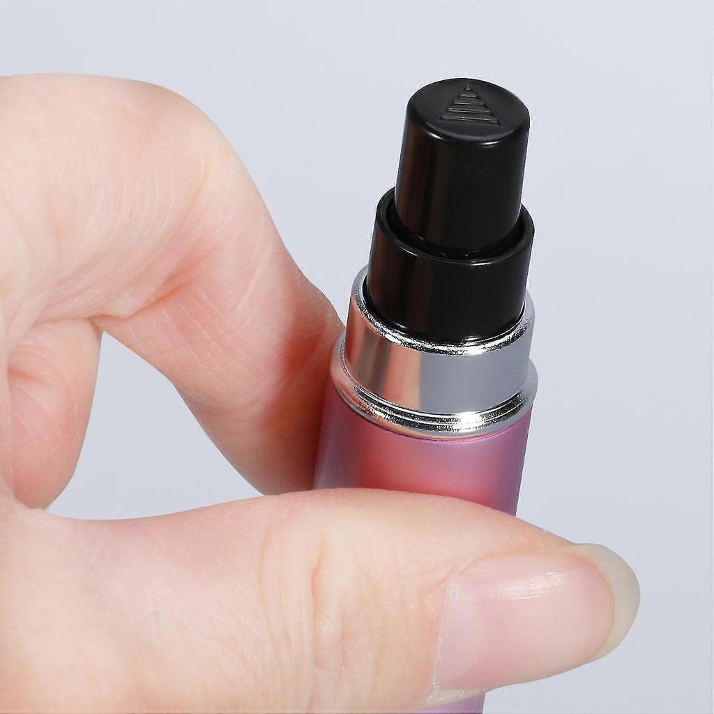 Parfümzerstäuber Nachfüllbarer Reise-Parfümzerstäuber Parfümzerstäuber Parfümflasche für unterwegs Sprühflasche(4 Stück, Mehrfarbig)