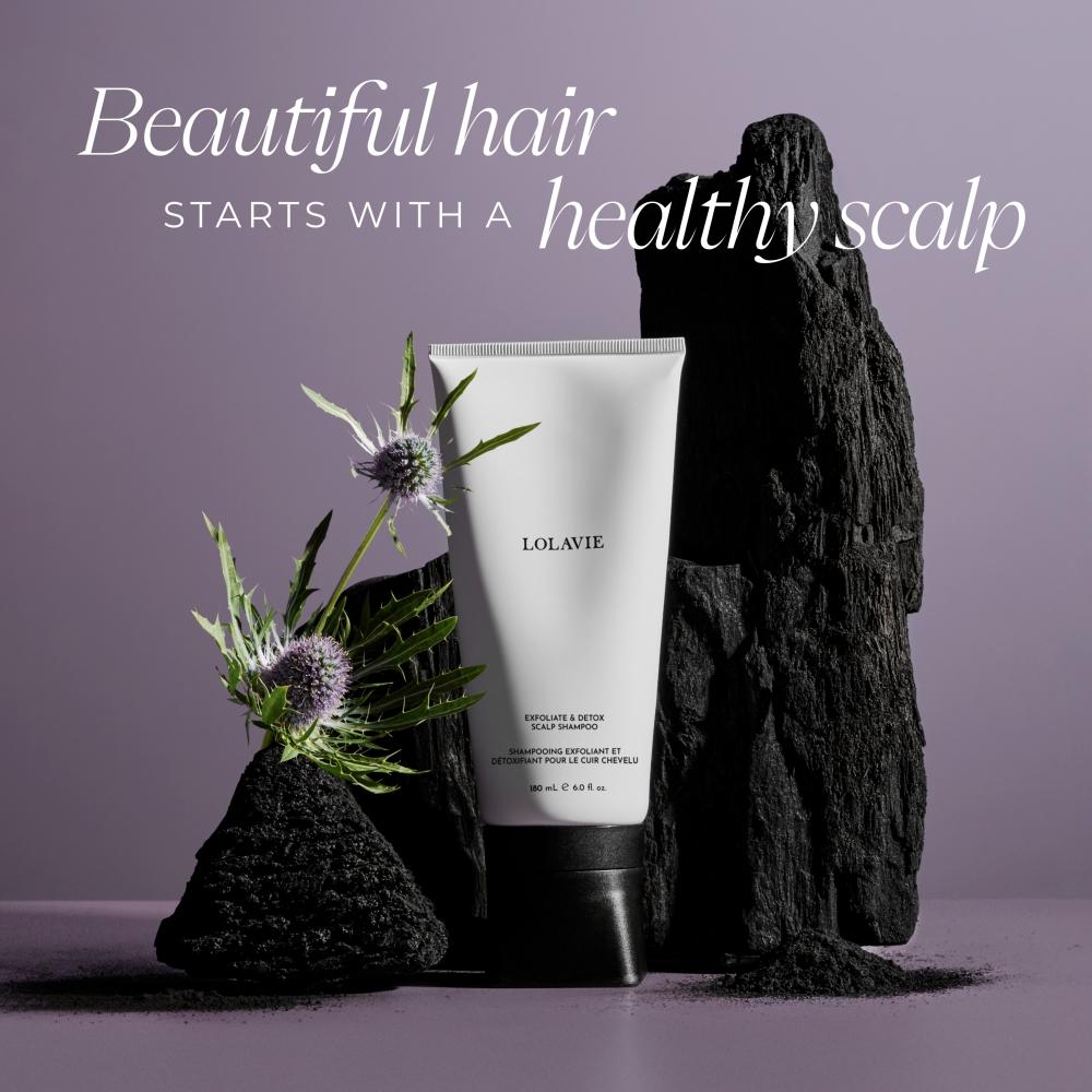 Lolavie Peeling-Detox-Kopfhaut-Shampoo, 180 ml