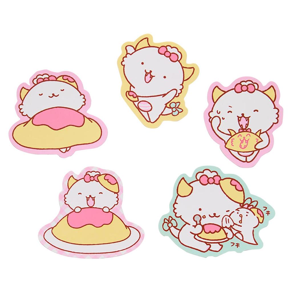 Sanrio Sticker Set Gaopawaru Paper Stickers for Ages 3 and 321516 (Omurice) Up, Stationery,