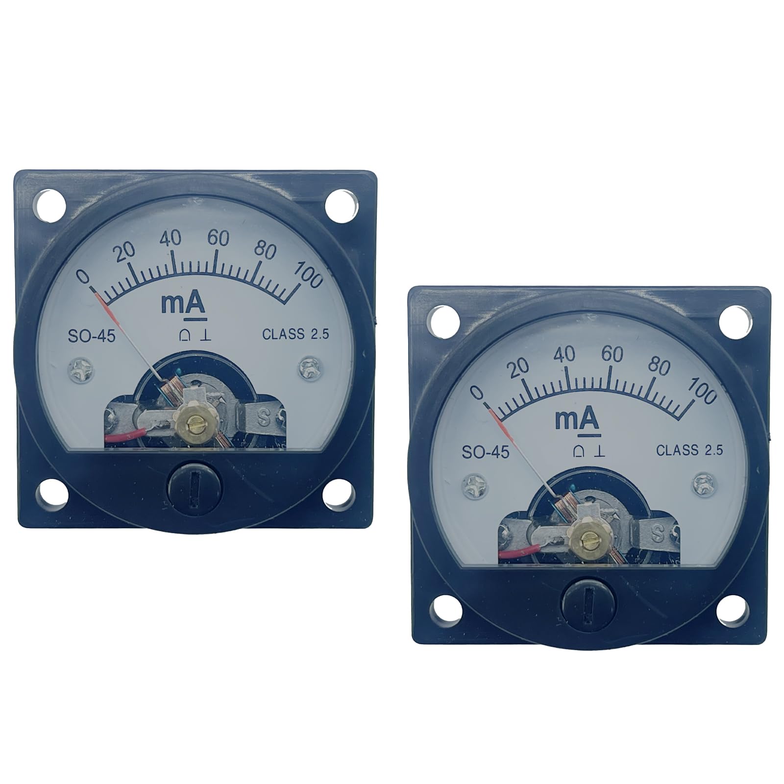 

Avidora Analog Ammeter Tester for Vacuum Tube Amplifiers, DC 100mA, 2 Pieces