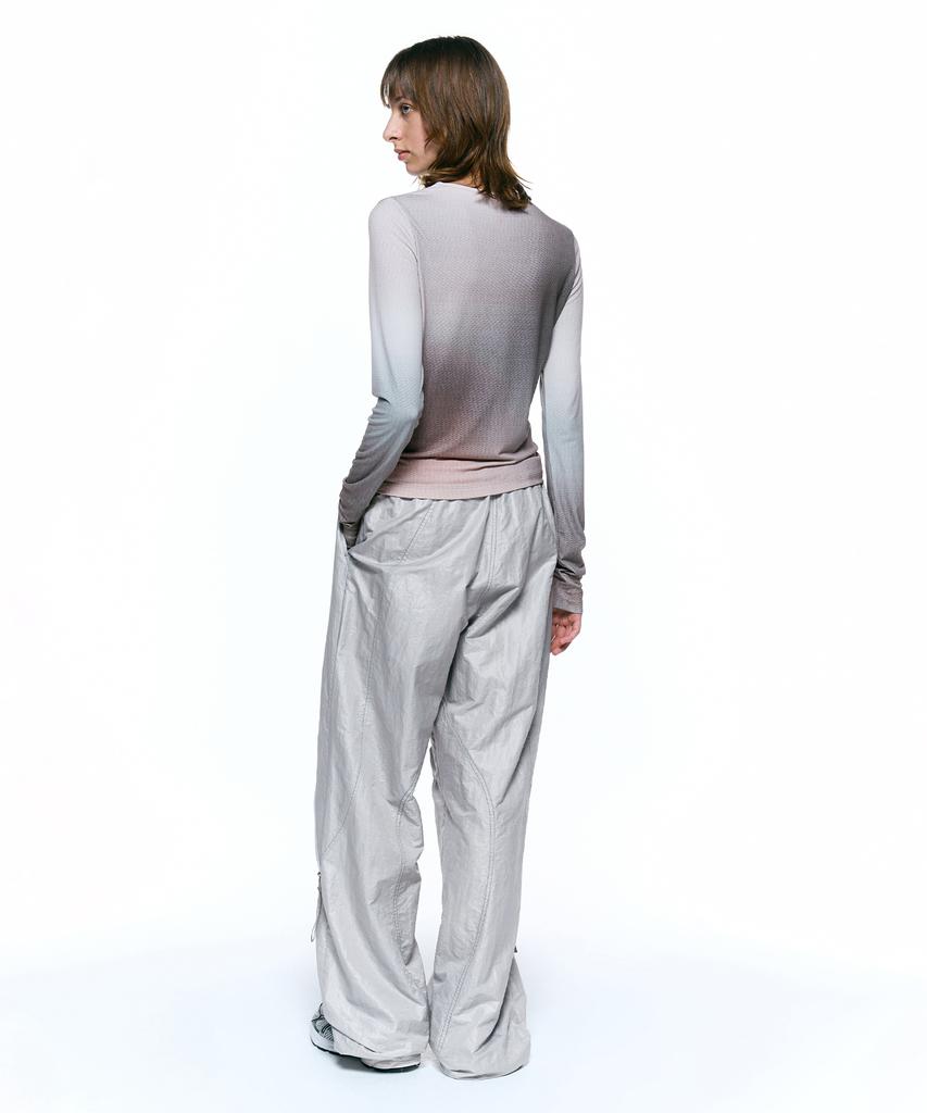 INSILENCE WOMEN Nylon Utility Pants Light Grey