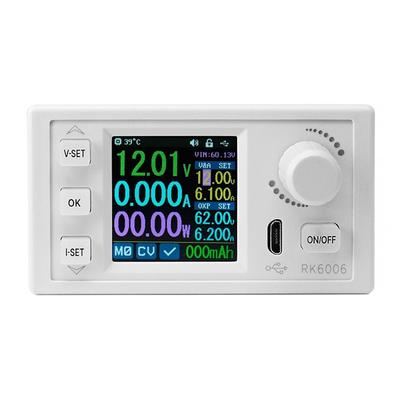 AD23-RK6006-BT 60V Affichage Numérique Régulateur de Tension DC Réglable 6A Interface Micro-USB Écran LCD 1,54 Pouce