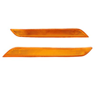 1 Pereche Reflector Bara Față Înlocuire pentru X6 E71 E72 2007 2014 Mașină 63147179991 63147179992 Avertizare Bara Portocalie