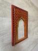 Hand-Painted Wooden Jharokha Frame: Indian Mehrab Wall Decor