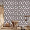 Elephants Wallpaper Gray and Light Gray for Living Room and Bedroom 50x1000