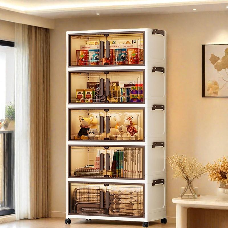 Armadietti e Organizer Pieghevoli Premium per la Casa - Guardaroba per Bambini, Scaffalature per Oggetti Vari e Scatole portaoggetti