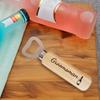 Bottle Openers with Wooden Handle Bartender Bottle Opener Engraved Beer Bottle Opener for Guests Wedding Birthday Party Shower Graduation Souvenirs