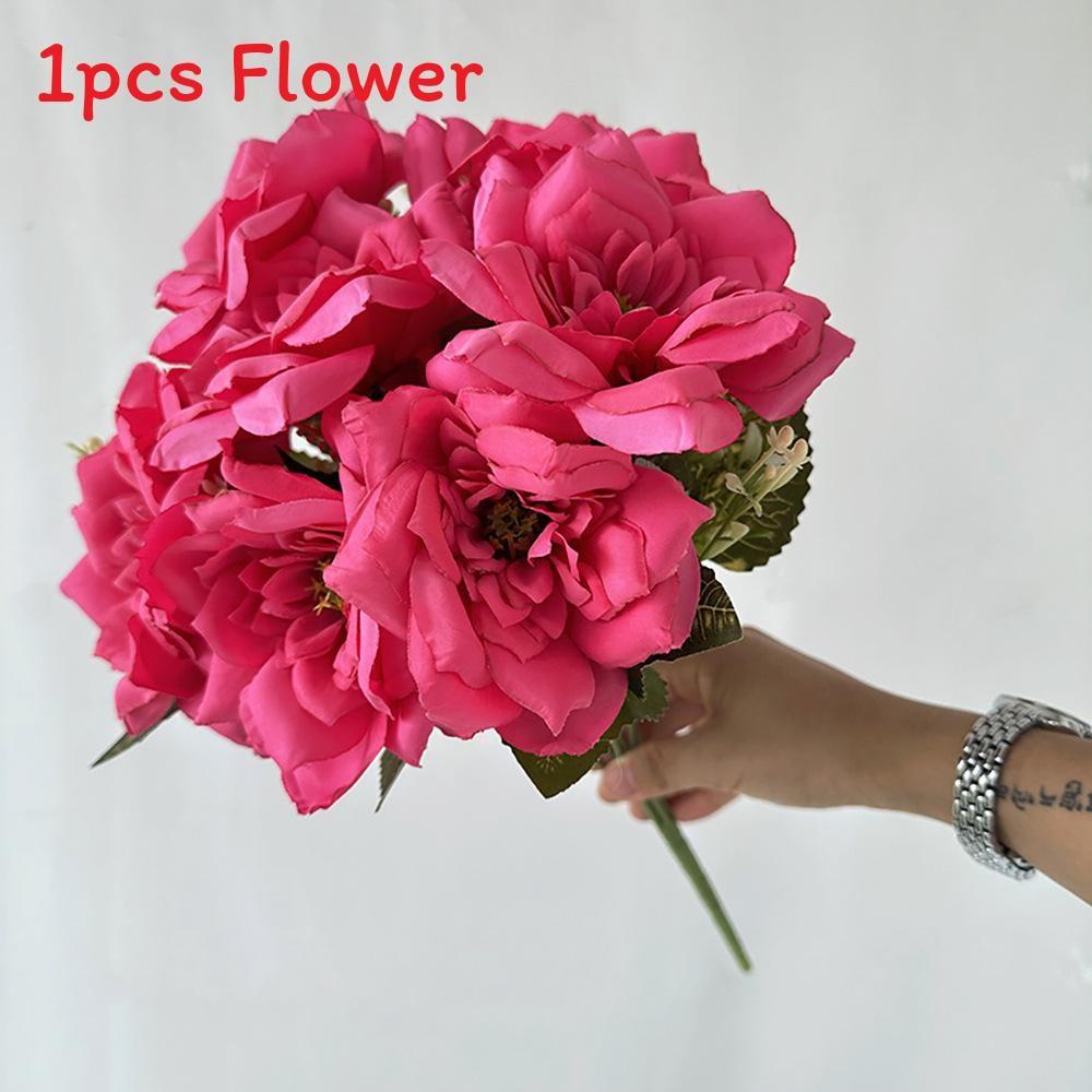 Hydrangea Rose Peony Artificial Flower Wedding And Event Home Gift Decoration