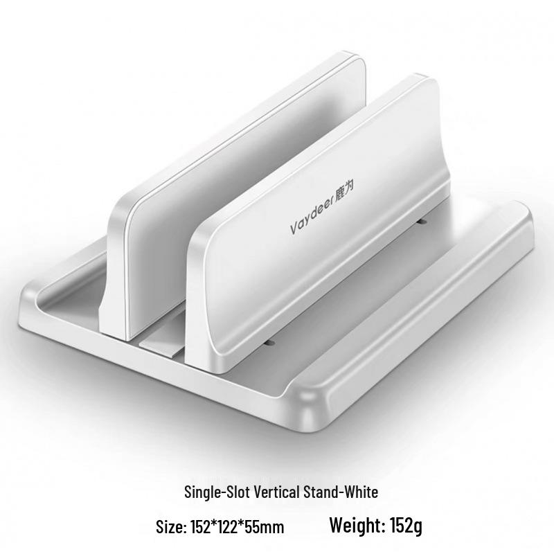 Laptop Vertical Stand and Desktop Storage Rack Bracket