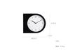 Interform Wall Clock CL-4462BK Mated Black