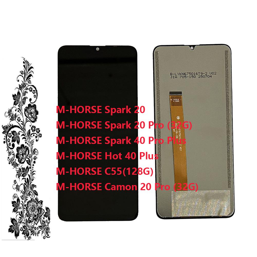 

LCD Screen and Digitizer Full Assembly for M Horse Spark 20 Pro (32G)