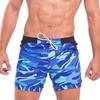 Men Casual Camouflage Swimming Trunks Drawstring Beach Shorts Briefs Swimwear