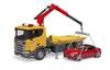 Bruder SCANIA Wrecker Crane BRUDER Roadster BR03552 & (RED)
