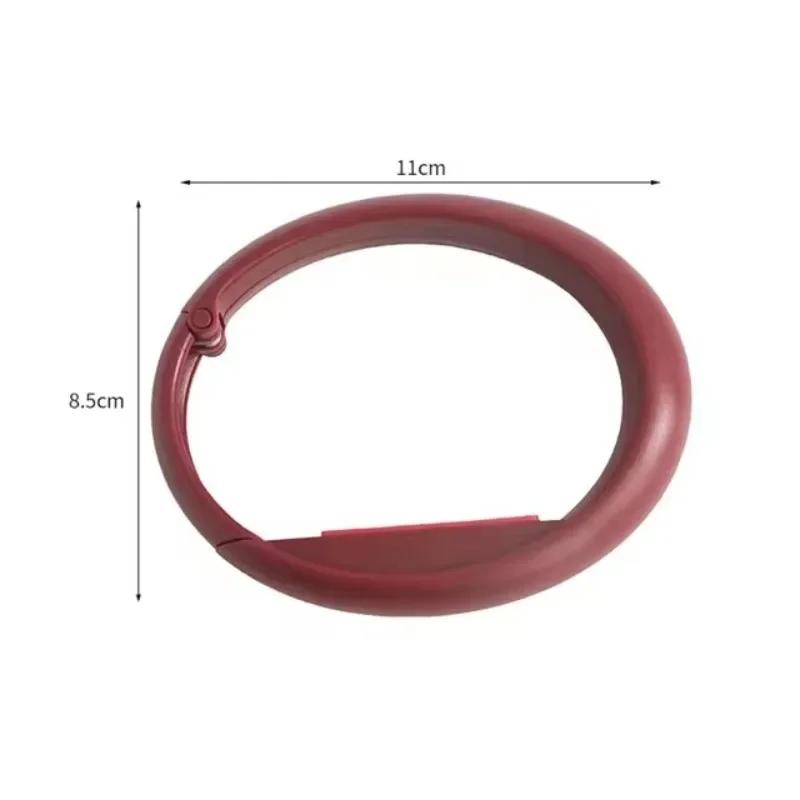 Portable Bag Hook Hanger Foldable Holders Table Office Decor Plastic Desk Side Hook Use Handbag Travel Bag Organizer Hook Holder