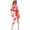 M-XL Halloween Costume, Zombie Nurse Uniform, Blood Nurse Uniform, Horrifying Bloody Female Nurse Uniform