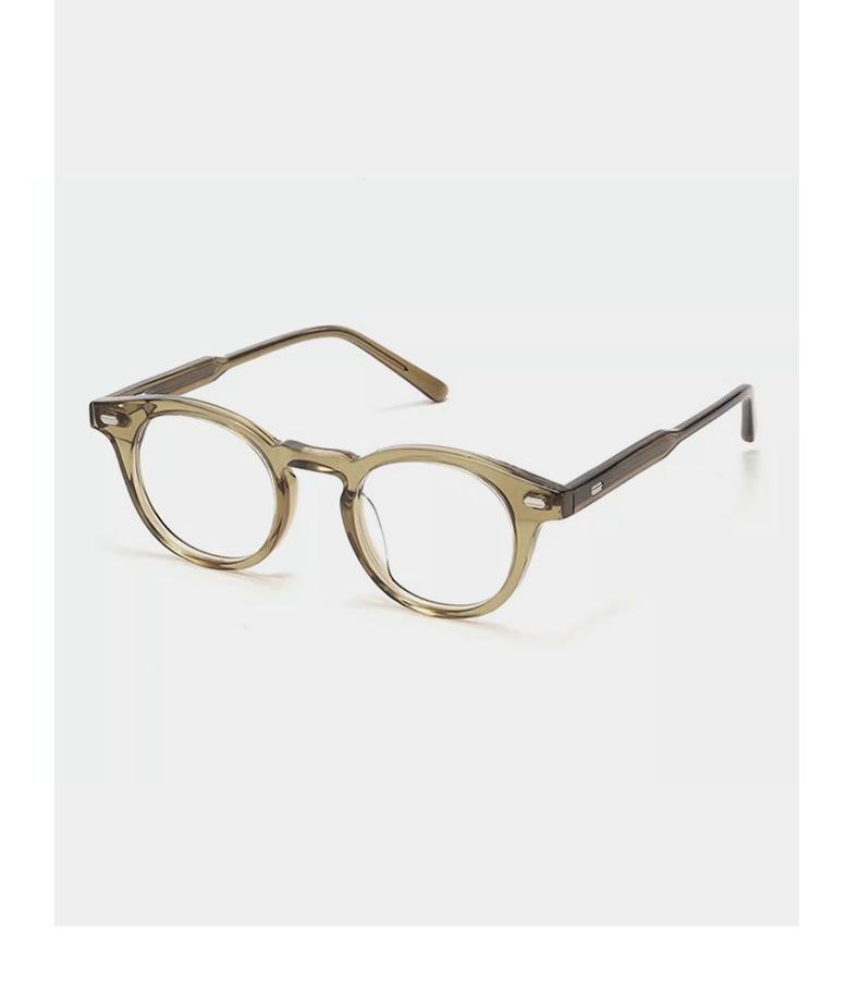 Milan A Retro Tortoiseshell Acetate Eyeglass Frames for Men and Women