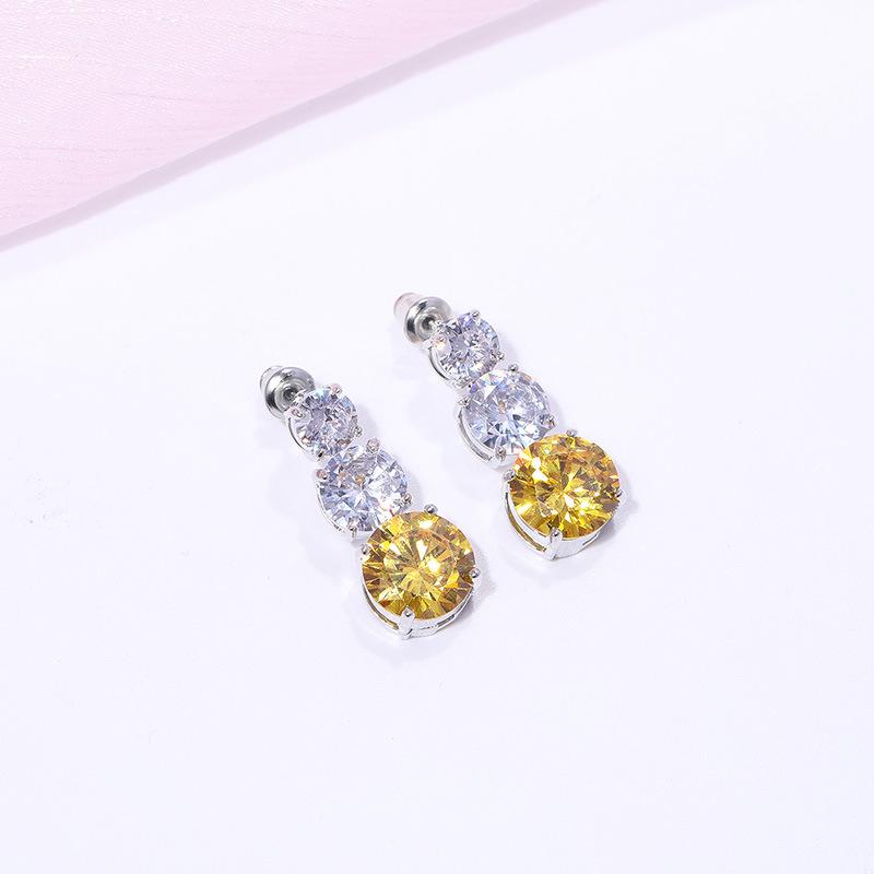 Aaa Schmuckset Braut Hochzeitskleid Zirkon Halskette Ohrringe Armband Schmuck Hochzeit Dreiteilige Zusammenstellung