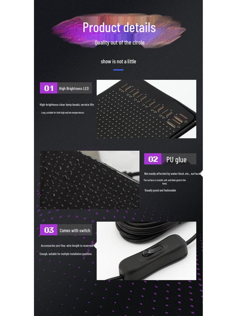 Truck Devil Eye Bluetooth LED Light: Dynamic, Flexible Advertising Screen for Vehicles