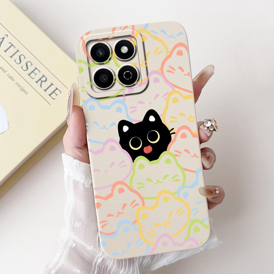 Funda para Honor X7c Funda X 7C Silicona Suave Protectora Cobertura Completa Estilo Moda Funda de Teléfono para Honor200 Smart X7 C Couqe