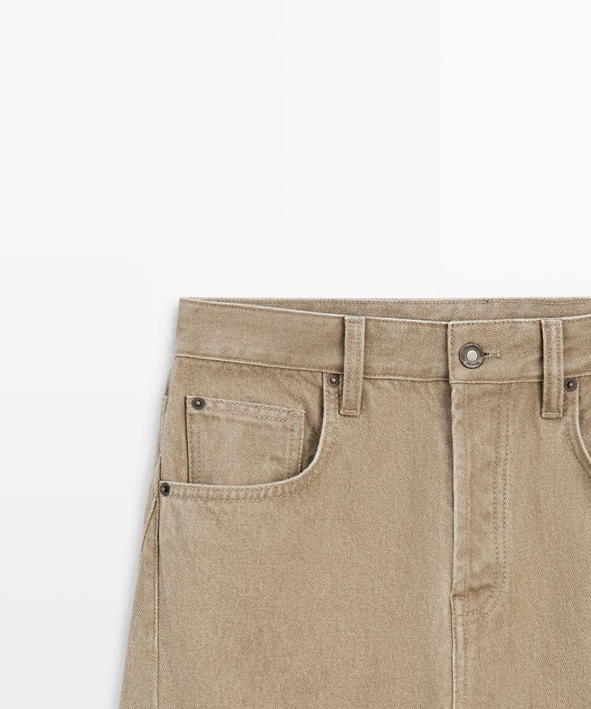 Masimodutti Balloon Mid-Waist Pants