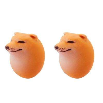 Stressabbau, Stressabbau, Shibako-Ei quetschen, Echtes Shibako-Quetschspielzeug, Weich und Hart, Praller Shiba Inu Knetspiel, Ein Warmes, Beruhigendes und