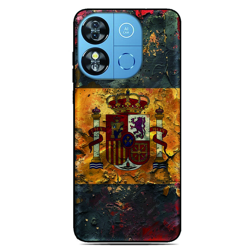 Spain Flag Phone Case For Ulefone Note 20 19 18 Ultra 10 12 13 14 15 16 17 Pro 13P 12P 11P 10P Silicone Soft Back Cover