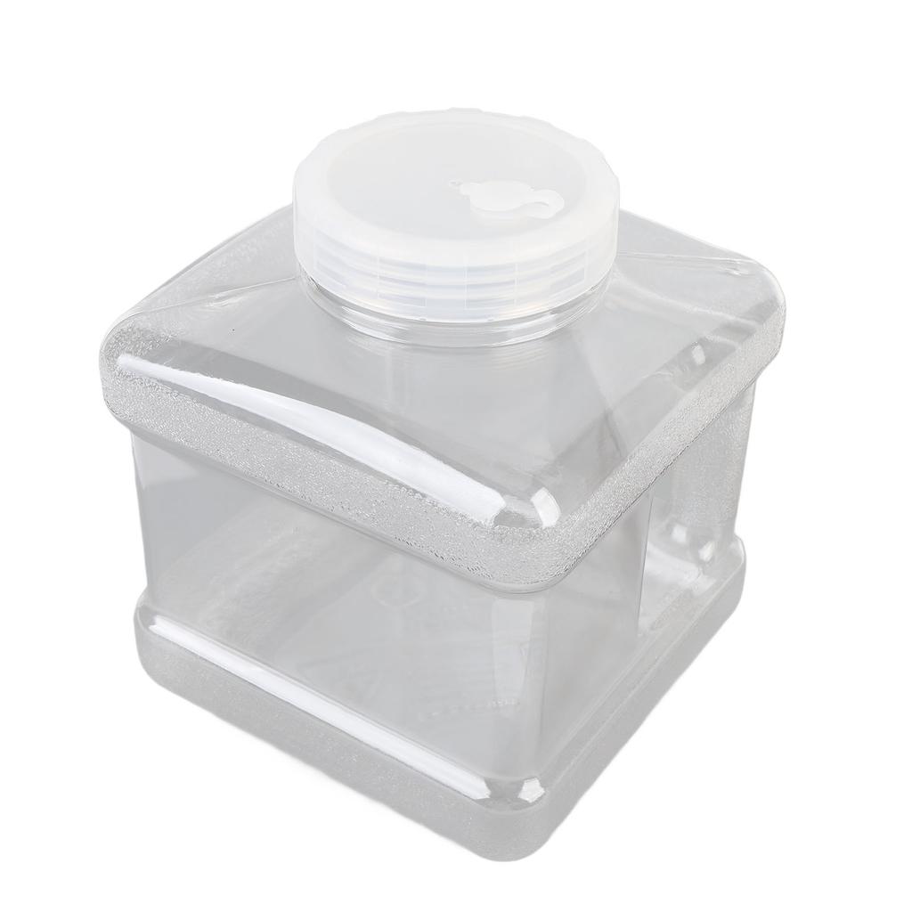 Distiller Water Container PP Outdoor Portable Water Bottle for Home Dental Beauty 5L White