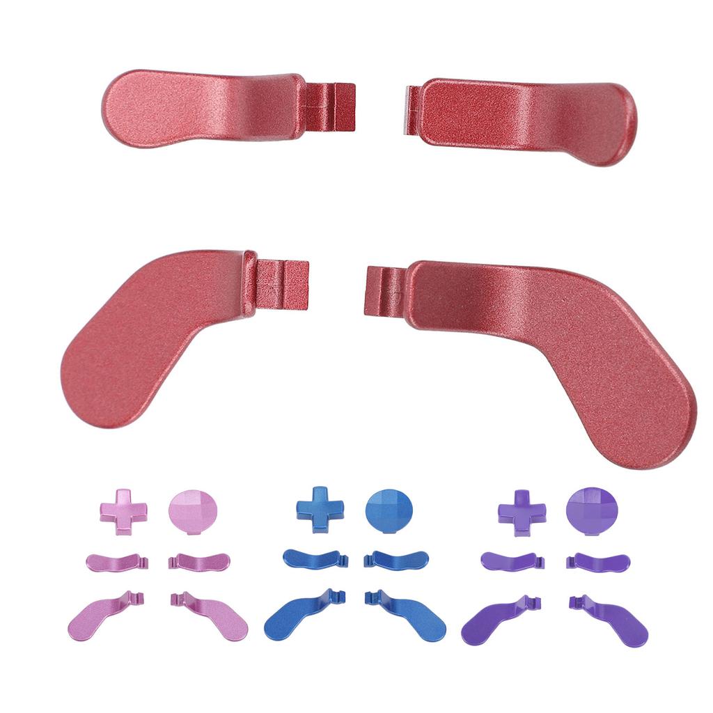 6Pcs Wireless Controller Paddles D Pads Metal Replacement Parts Accessories Repair Kit Component Set
