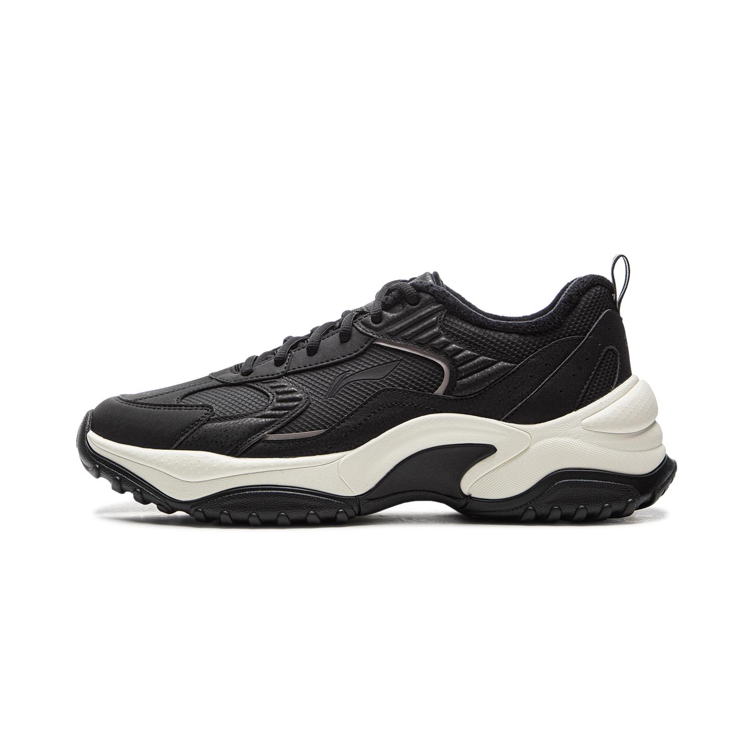 

Li Ning Aurora WNTR Cushioning Abrasion Resistant Breathable Thermal Low top Casual Shoes Men s Black AGCV445-1 43