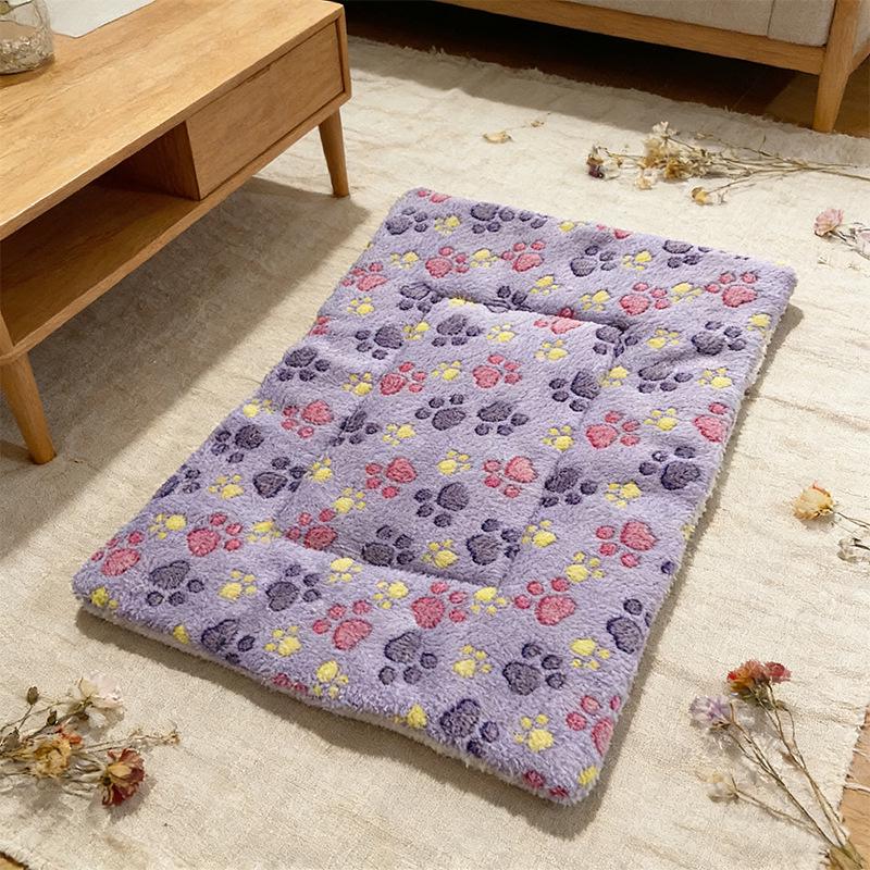 Plush Pet Bed: Warm Winter Cushion for Dogs & Cats