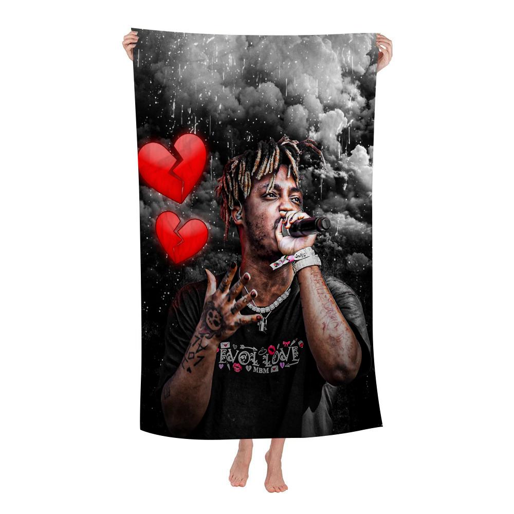 M-Musician J-Juice W-Wrld Big Microfiber Beach Towels Quick Dry Towel Sand Beach Towels Pool Towel for Travel Swim Pool Yoga