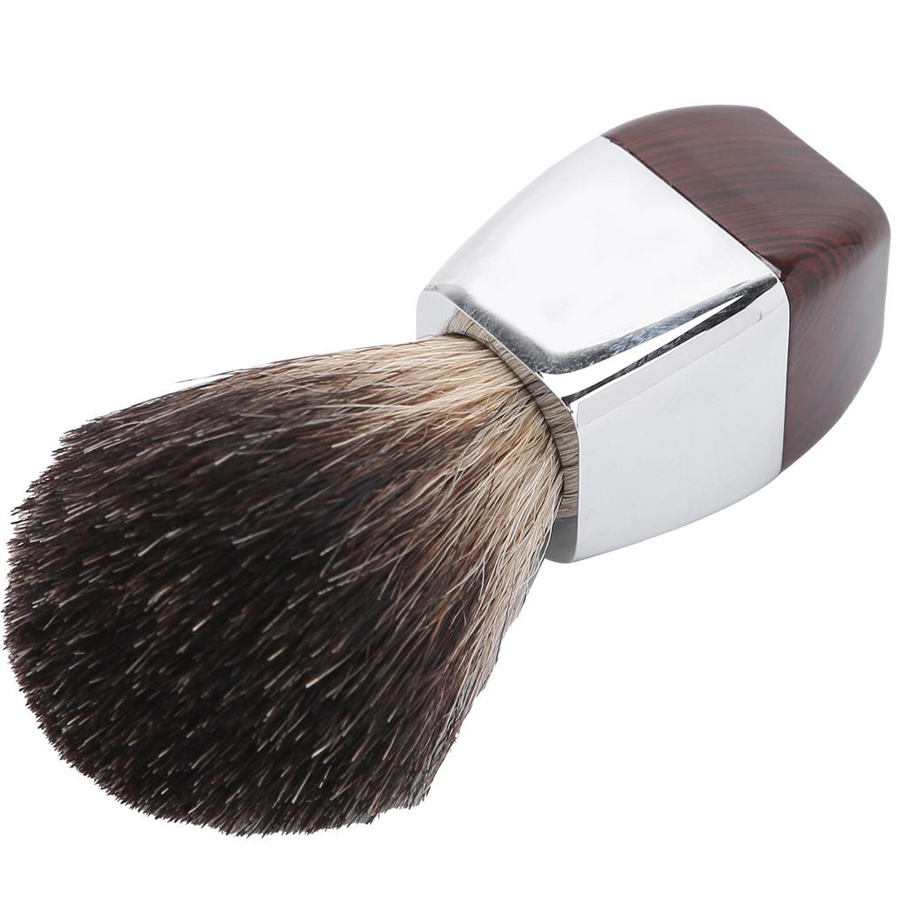 Professioneller Herrenrasierpinsel Reise-Tragbarer Rasierpinsel mit Edelstahlgriff