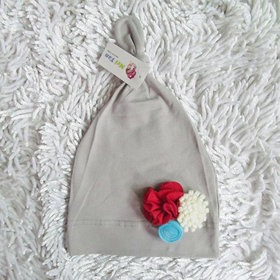 

Детская шапочка Amour ручной работы с цветочным узором на Рождество – Вязаная игровая шапочка для новорожденных и младенцев One Size