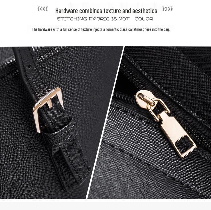 2025 Herbst/Winter Damen Präge Große Handtasche - Europäische & Amerikanische Mode, Schulter-/Crossbody